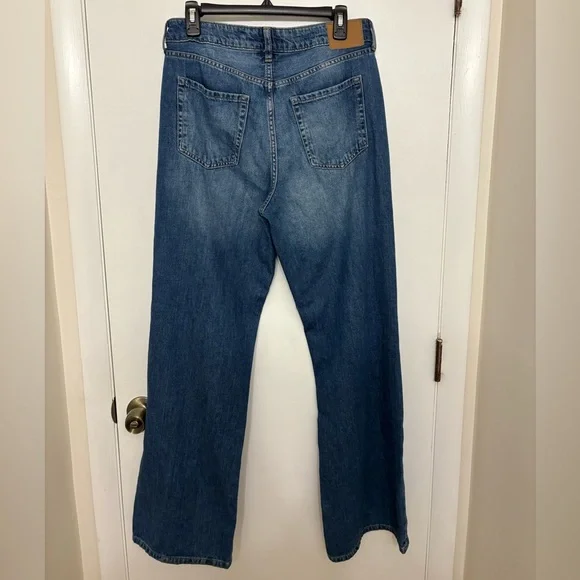 Aeropostale High Rise Wide Leg Jeans Women’s Size 8 100% Cotton - Picture 3 of 7